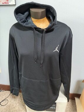 Jordan Training ThermaFit Black Pullover Hoodie